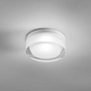 EGG DLS Phoenix inbouwlamp, wit, Ø 9 cm, acryl 3.000 K