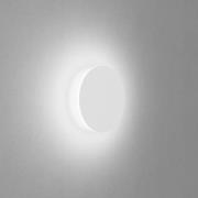 EGG DLS LED wandlamp Orbit, wit, Ø 25 cm, aluminium, 2.700 K