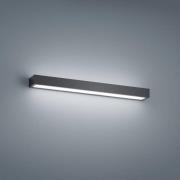 Helestra Theia LED wandlamp, mat zwart 60 cm