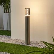 LED sokkellamp Belen, roestvrij staal