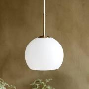 FRANDSEN Ball hanglamp, opaal wit, Ø 18 cm, glas