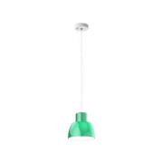 Hanglamp Nemo Lorosae, groen, Ø 20 cm, glas, E27