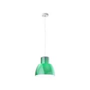 Hanglamp Nemo Lorosae, groen, Ø 30 cm, glas, E27