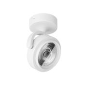 LED plafondspot Eta, 39° stralingshoek, wit, 3.000 K, aluminium