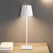 Nuindie tango LED tafellamp, wit, IP20, dimbaar