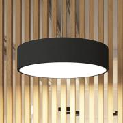 Arcchio LED hanglamp Noabelle, zwart, 40 cm, metaal