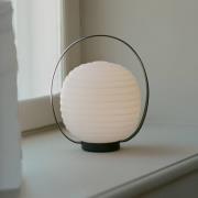 New Works LED oplaadbare tafellamp Lantaarn, wit, glas, dimbaar