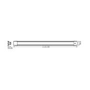 LEDVANCE LED kantoor hanglamp Lijn 840 lengte 112 cm, wit