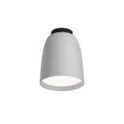 Bover LED buiten plafondlamp Moer, lichtgrijs, aluminium/staal