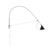 midgard LED wandlamp AYNO XL, zwart/oranje 4.000 K 220 cm