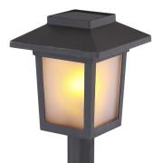LED grondspies lamp 33577-3, zwart, kunststof, 3 stuks