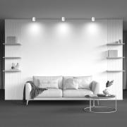 Maytoni downlight Hoepel, wit, hoogte 10 cm, Ø 8,5 cm, aluminium GX53