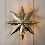 Goudkleurige metalen ster Mini