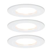 Paulmann LED inbouwspot Nova Coin 3 wit rond dimbaar