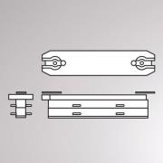 Lineaire connector voor Volare rail, 70 mm