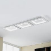 EGLO connect LED plafondlamp Padrogiano-Z 3-lamps, 120 x 30 cm