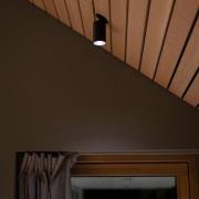 SLC LED inbouwspot Art, 1-lamp, zwart, 3.000 K, aluminium
