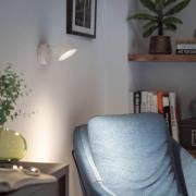Philips Bracia LED plafondspot 1-lamp, wit
