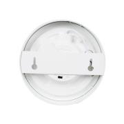 Prios LED plafondlamp Edwina, wit, 12 cm, set van 10