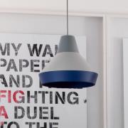 GRUPA Ili Kattenmuts hanglamp grijs/grijs/blauw
