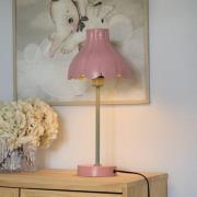 PR Home Wera tafellamp, roze/groen, hoogte 47 cm, metaal