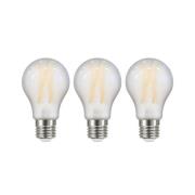 LED lamp Filament mat E27 A60 2,2W 3000K 470lm 3er