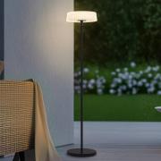 Lindby LED vloerlamp Samine, zwart, metaal, dimbaar
