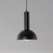 Hanglamp Vitrum cupola S, zwart, halfronde, Ø 19 cm