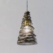 Hanglamp Pirulo, gewikkeld ontwerp, 1-lamp