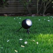 Paulmann Smart LED grondspies spot Kikolo, CCT, antraciet, IP65