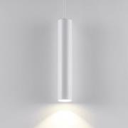 Hanglamp CAN, wit, hoogte 35 cm, Ø 6 cm, metaal, GU10