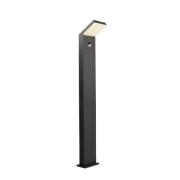LED tuinpadverlichting Tucanae, grijs Hoogte 100 cm IP54 metaal