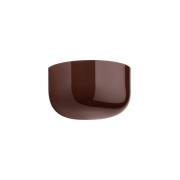 FLOS Bellhop Wall Up LED buitenwandlamp, bruin