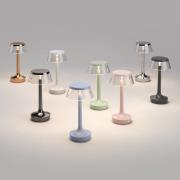 FLOS LED tafellamp Bon jour zonder stekker, grijs