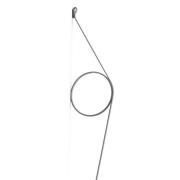 FLOS Wirering grijs LED wandlamp, Ring grijs