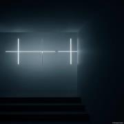 FLOS Coordinates Wall 2 LED wandlamp, argent moon