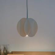 Hanglamp GAMBIT, crèmewit, Ø 10 cm, metaal, GU10
