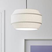 MARKET SET hanglamp Cosiness, Ø 46 cm, wit, stof