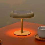 LED tafellamp op zonne-energie Elmer, groen, metaal, IP44