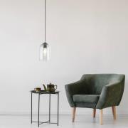 Hanglamp Molly, groen, Ø 14 cm, metaal/glas
