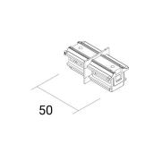 Ivela Lijnschakelaar SQUARE 48 V, zwart, stroomonderbreker