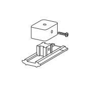 Ivela wand- en plafondbevestiging SQUARE 48 V, zwart