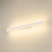 SLV LED badkamer wandlamp One Linear, 70 cm, wit, metaal, CCT