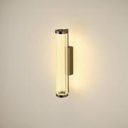 SLV LED wandlamp Quimera, bronskleurig, hoogte 41 cm, CCT