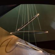 Nemo Ellisse Triple hanglamp 2.700K zwart
