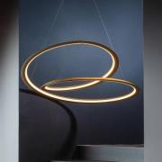 NEMO Kepler hanglamp 2.700K Down Ø110cm goud