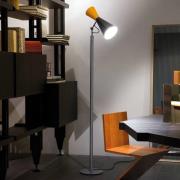 Vloerlamp Nemo Parliament, zwart/geel