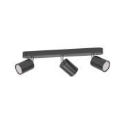 EGLO connect Smart Spot Adfira-Z, zwart, 3-lamps, staal