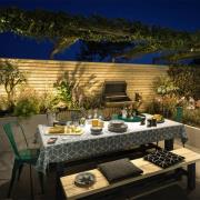 Philips LED wandlamp op zonne-energie Jivix, 2-pack