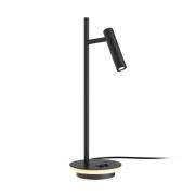 Maytoni Estudo LED tafellamp, zwart Hoogte 45,5 cm metaal